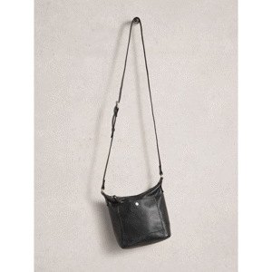 White Stuff Mini Leather Fern Crossbody